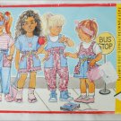Butterick 3788 girls toddlers pattern sizes 2 3 4 jumper overalls skirt