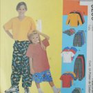 McCall 9206 childs 4 5 6 pattern T shirt pants hat shorts