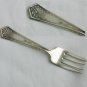 Bride silverplate International Silver plate baby fork 1923 garland swag