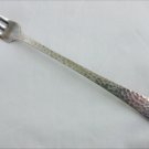 National silver company cocktail fork pebble surface silverplate