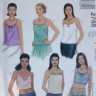 McCall 2765 misses summer tops sizes XSM 4 6 Small 8 10 UNCUT blouses pattern McCall 2765 misses summer tops sizes XSM 4 6 Small 8 10 UNCUT blouses pattern