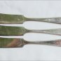 International Silverplate IS Lady Doris aka Princess 3 butter knives flatware
