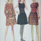 McCall 2043 misses dress pattern 1969 vintage size 10 B 32 1/2 UNCUT