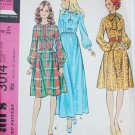 McCall 3014 misses dress UNCUT pattern size 8 B31 1/2 from 1971