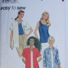 Simplicity 7122 misses shirt top sizes L XL UNCUT pattern Simplicity 7122 misses shirt top sizes L XL UNCUT pattern