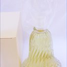Avon Christmas bell Crystal Snowflake 3.75 oz Charisma cologne MIB bottle
