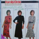 Butterick 4035 misses dress size 6 8 pattern blouson type