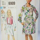 Simplicity 6906 vintage 1966 pattern misses dress jacket size 10 B31 Simplicity 6906 vintage 1966 pattern misses dress jacket size 10 B31