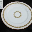 Limoges France china plate leaf and berry on white porcelain design