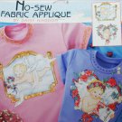 Daisy Kingdom No Sew fabric applique angel cherubs Daisy Kingdom No Sew fabric applique angel cherubs