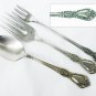 Oneida Kennett Square deluxe stainless flatware 1977 spoon, cocktail & salad fork