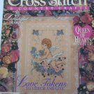 Better Homes Gardens Cross stitch February 1994 valentines more