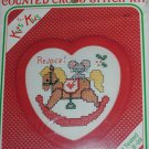 Cross Stitch kit for kids hobby horse mouse with frame sealed New Berlin Co