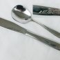 Dixon stainless flatware 4 forks 1 knife 1 sugar spoon roses