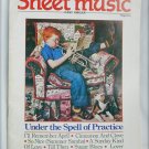 Sheet Music Magazine August September 1986 Under Spell of Practice Easy Organ
