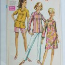 Simplicity 7601 shirtdress blouse pants vintage 1968 pattern size 20 1/2 UNCUT