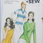 Kwik Sew 304 ladies stretch knit top size 14 16 18 misses