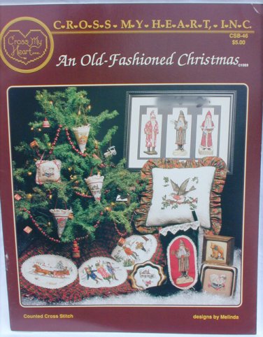 Cross stitch patterns Old Fashioned Christmas Cross My Heart booklet