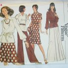 Vogue 8706 misses top skirt pants size 12 uncut pattern
