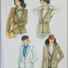 Vogue 7296 misses jacket and vest pattern size 12 UNCUT bust 34
