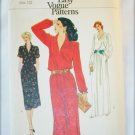 Vogue 7515 misses pullover dress pattern size 12 UNCUT bust 34