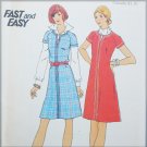 Butterick 3575 misses A line dress size 12 B34 UNCUT pattern front zipper