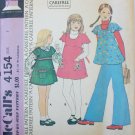McCall 4154 girl's jumper or top size 7 UNCUT pattern
