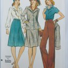 Vogue 9024 misses suit pants jacket skirt shirt size 12 uncut pattern retro
