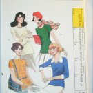 Vogue 8978 misses tops stretch knits only size 12 UNCUT retro pattern