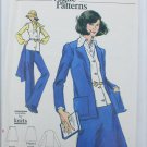 Vogue 8533 suit jacket vest skirt pants size 12 UNCUT parttern