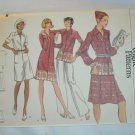 Vogue 8591 retro misses dress shirt skirt pants size 12 uncut pattern