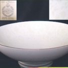 Minton white paisley vegetable bowl gold trim 8 3/4 inches