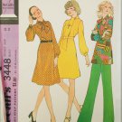 McCall 3448 misses dress tunic pants size 12 bust 34 UNCUT pattern McCall 3448 misses dress tunic pants size 12 bust 34 UNCUT pattern