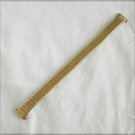 Speidel watch band 5 3/4" long 3/8" wide gold tone top silver tone under
