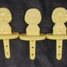 Ronald McDonald popsicle sticks set of 3 yellow all good Ronald McDonald popsicle sticks set of 3 yellow all good