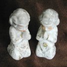 Takiya made in Japan two praying angels china 2 3/4" set of 2 Takiya made in Japan two praying angels china 2 3/4" set of 2