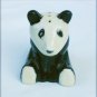 Panda from a salt & pepper shaker set made in Japan black & white 2 1/2 inch