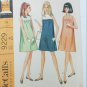 McCall 9229 misses maternity dress size 10 vintage 1968 pattern