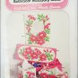 Columbia Minerva Plastic Canvas patterns bathroom accessory poppies iris