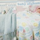 2 Leisure Arts Quick and Easy and Snuggletime baby afghan books