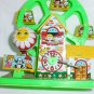 Yone wind up tin & plastic toy ferris wheel with key bell works rare