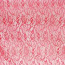 Red lace fabric for dress overlays or trim sheer 2 yards x 44 inches Red lace fabric for dress overlays or trim sheer 2 yards x 44 inches