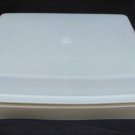Tupperware egg carrier deviled egg keeper tan bottom clear top no inserts Tupperware egg carrier deviled egg keeper tan bottom clear top no inserts