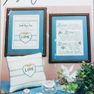 Love Never Ends cross stitch pattern Imaginating Leaflet 22 Love Never Ends cross stitch pattern Imaginating Leaflet 22