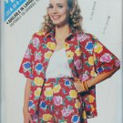 Butterick 6405 summer shorts top shirt sizes 6 8 10 12 14 UNCUT pattern Butterick 6405 summer shorts top shirt sizes 6 8 10 12 14 UNCUT pattern