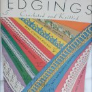 Edgings Handkerchiefs Doilies book 56 crochet knit patterns vintage 1935 Edgings Handkerchiefs Doilies book 56 crochet knit patterns vintage 1935