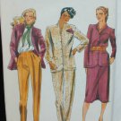 Butterick 6677 misses suit jacket skirt pants size 12 UNCUT pattern