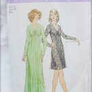 Simplicity 6024 misses gown dress size 12 vintage 1973 pattern