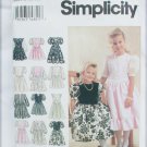 Simplicity 8754 girls dress size 3 4 5 6 UNCUT pattern