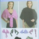 Simplicity 4742 misses capelets poncho shrug uncut pattern sizes M L XL